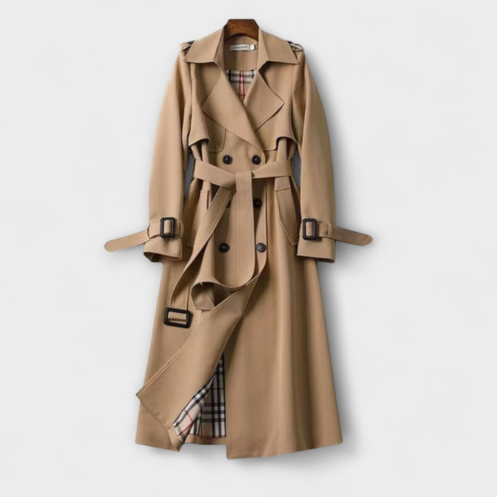 Jualita - Klassischer Damen-Trenchcoat