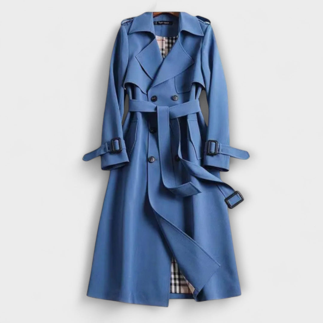 Jualita - Klassischer Damen-Trenchcoat