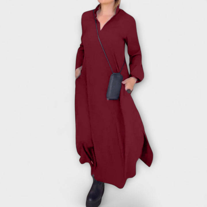 Caroline - Langes und Fliessendes Kleid