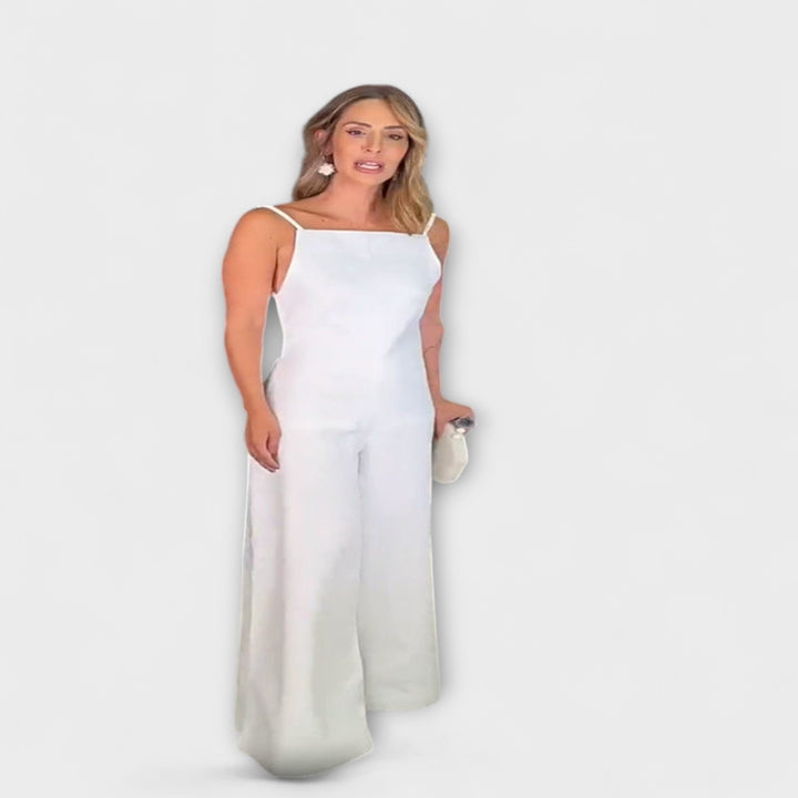 Ylva - Strahlender Halter-Jumpsuit