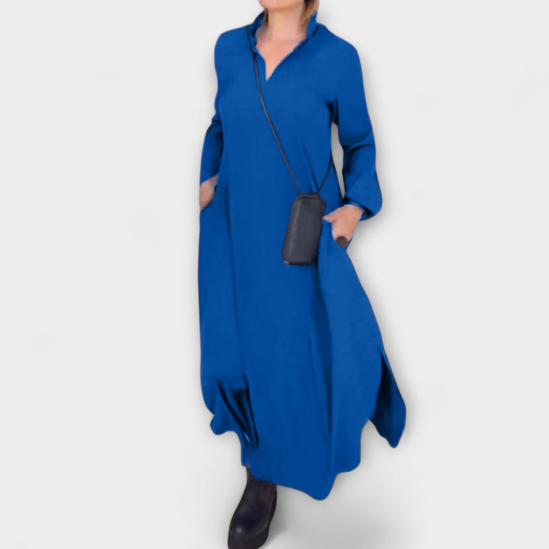 Caroline - Langes und Fliessendes Kleid