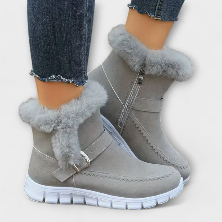 Warm gefütterte Chelsea-Stiefel