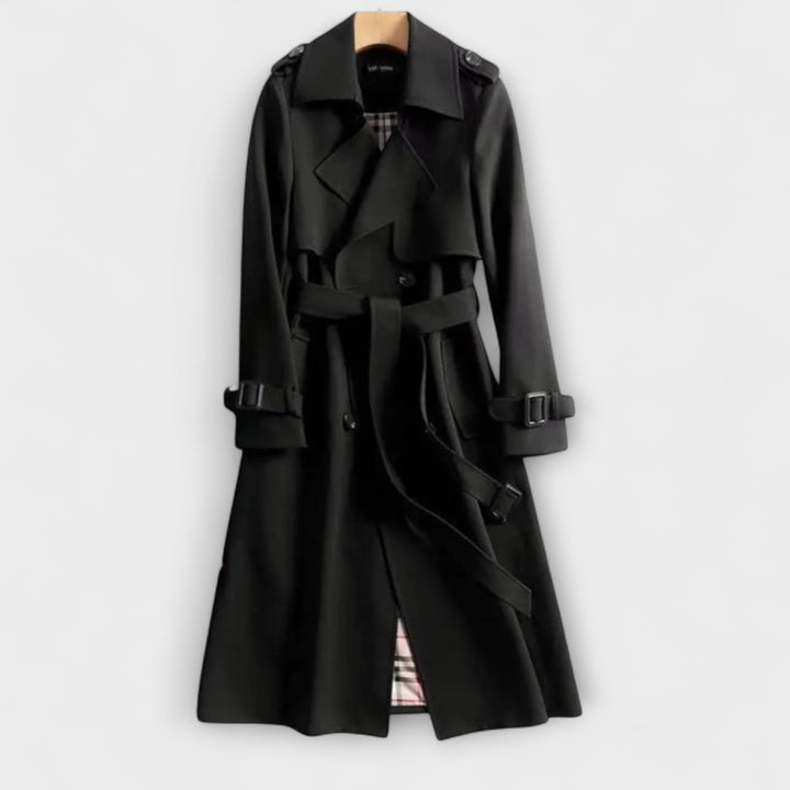 Jualita - Klassischer Damen-Trenchcoat