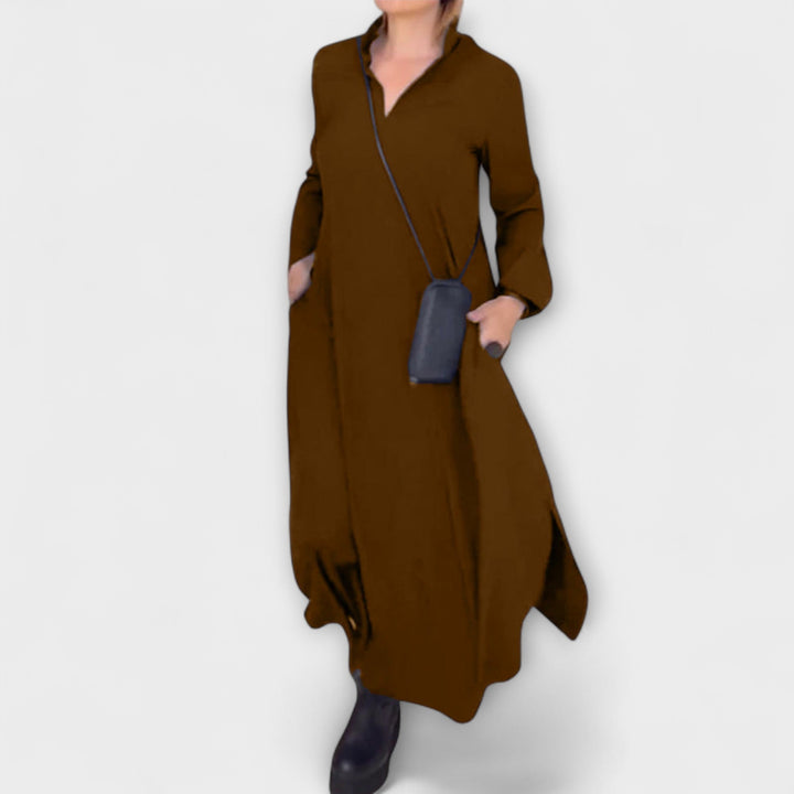 Caroline - Langes und Fliessendes Kleid