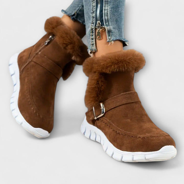 Warm gefütterte Chelsea-Stiefel