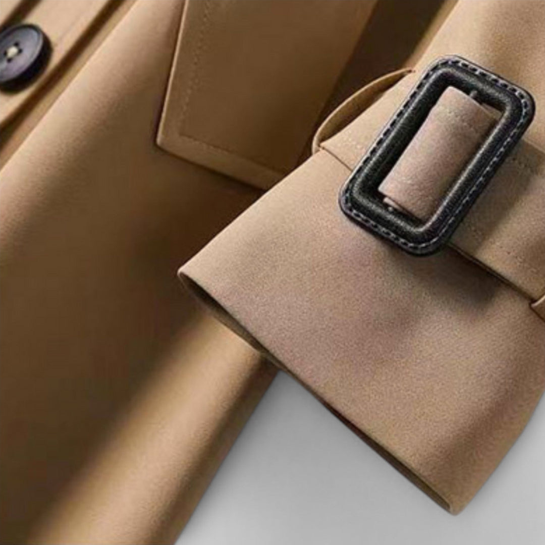 Jualita - Klassischer Damen-Trenchcoat