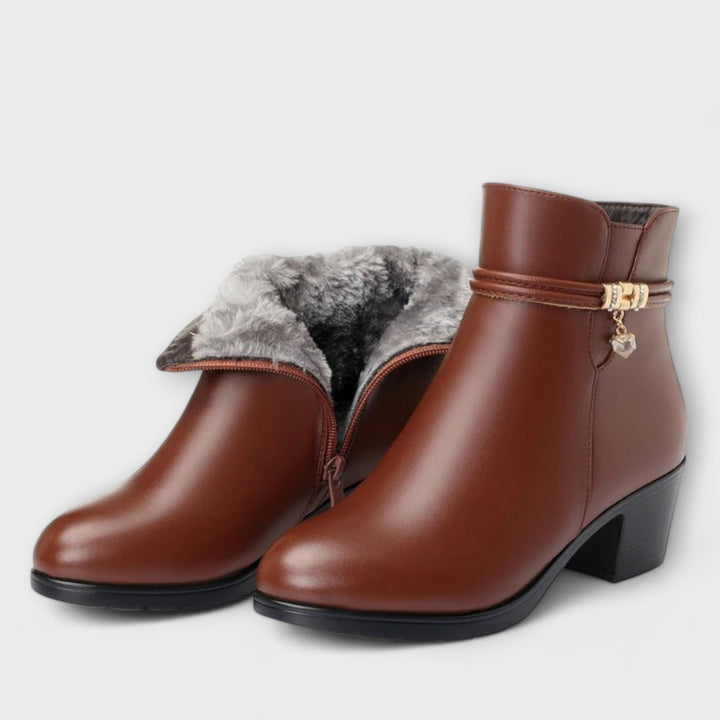 Frederika - Elegante Winterstiefel mit Reissverschluss