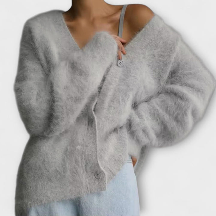 Lilla - Kuschelige Jacke