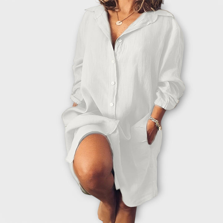 Silvia - Lässige bluse für den Alltag