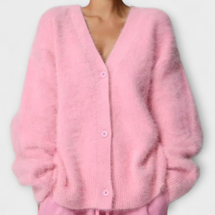 Lilla - Kuschelige Jacke