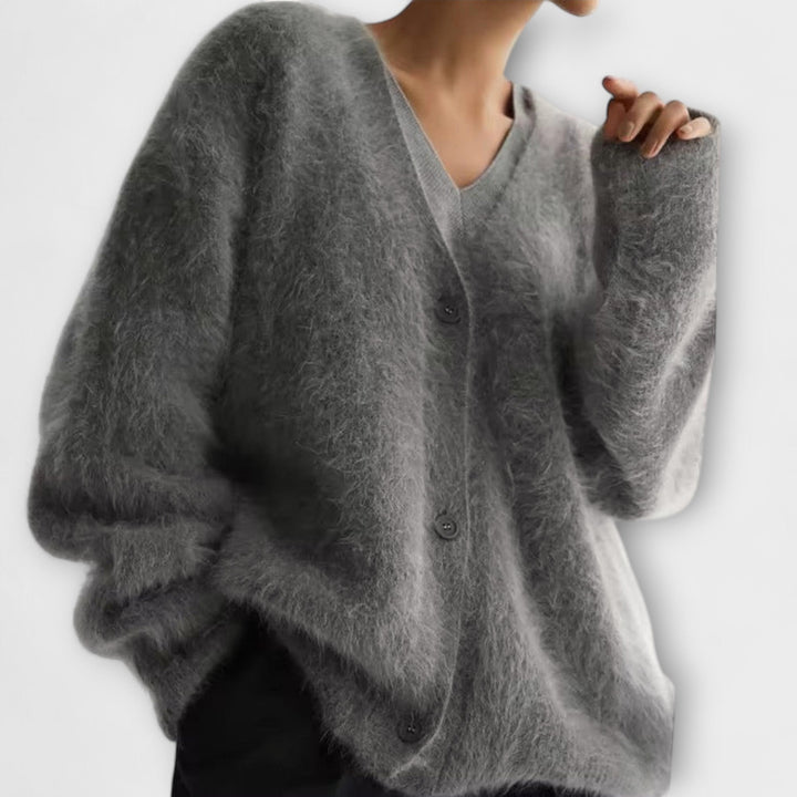 Lilla - Kuschelige Jacke