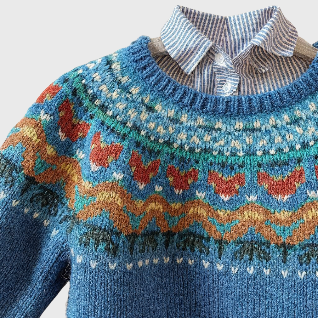 Velve | Klassischer Vintage Pullover