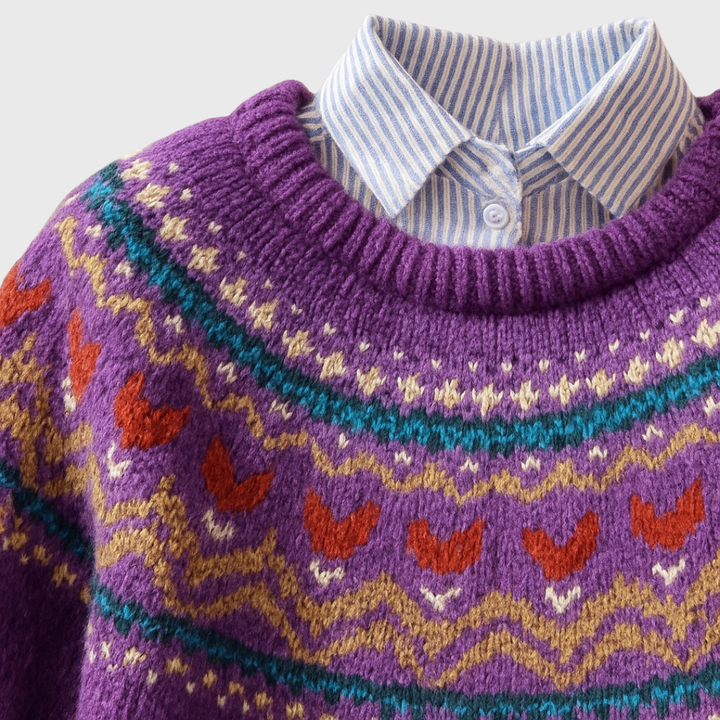 Silvi | Klassischer Vintage Pullover