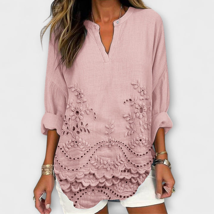 Aria – Luftiges Top Mit Print