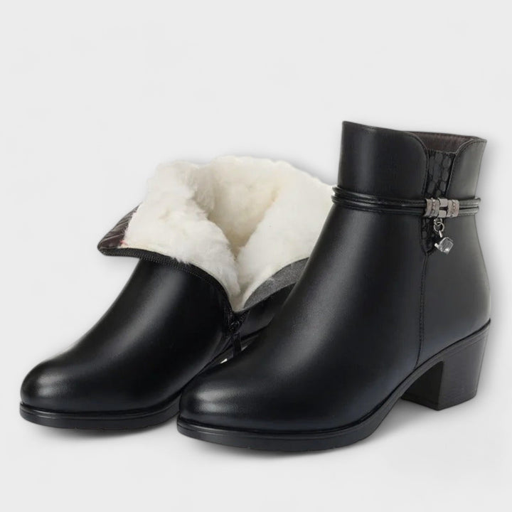 Frederika - Elegante Winterstiefel mit Reissverschluss