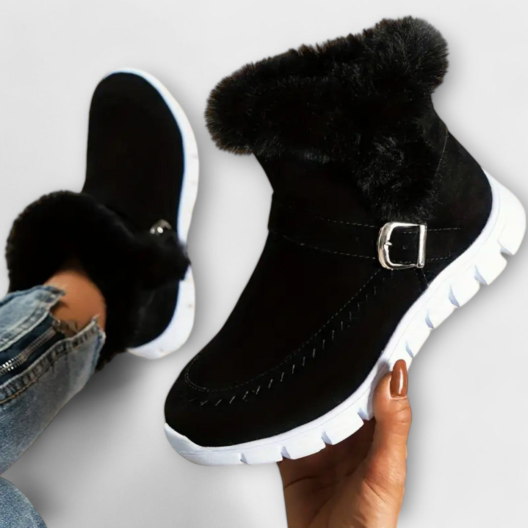 Warm gefütterte Chelsea-Stiefel