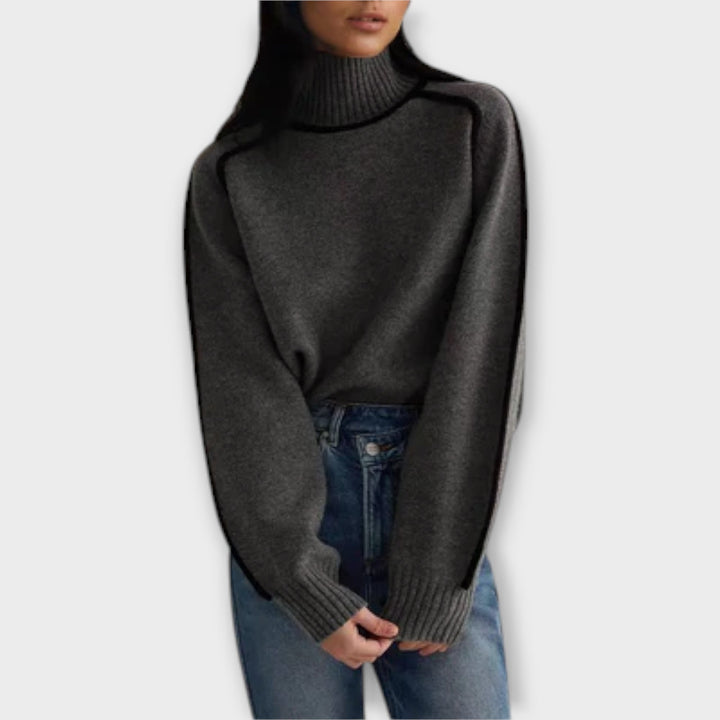 Emilie - Weicher & eleganter Rollkragenpullover
