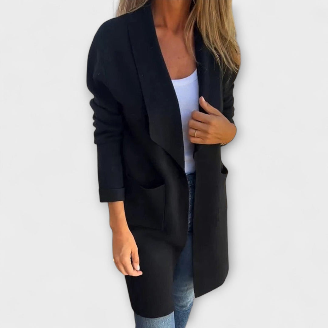 Libi – Taillierter Cardigan-Mantel