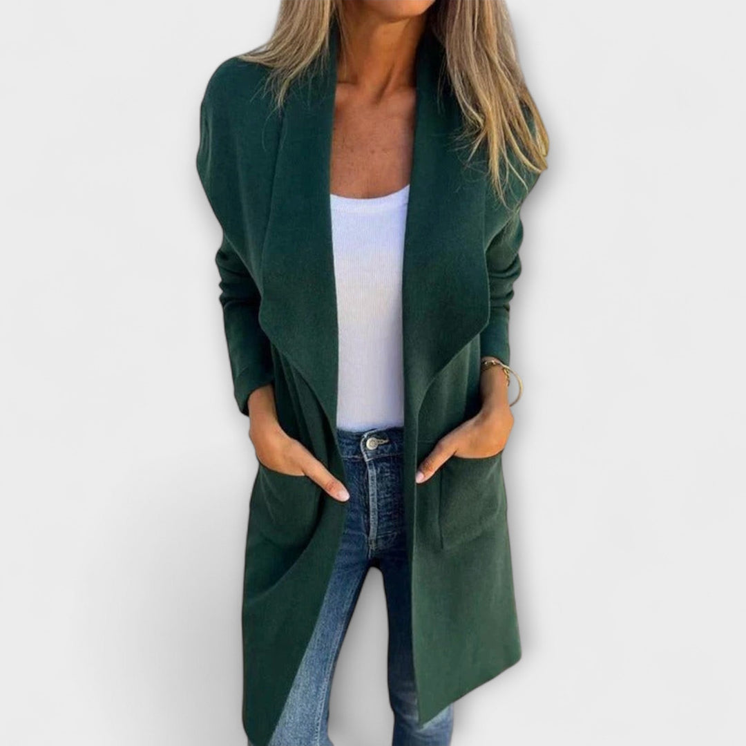 Libi – Taillierter Cardigan-Mantel